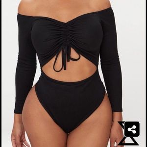 Off the shoulder bodysuit